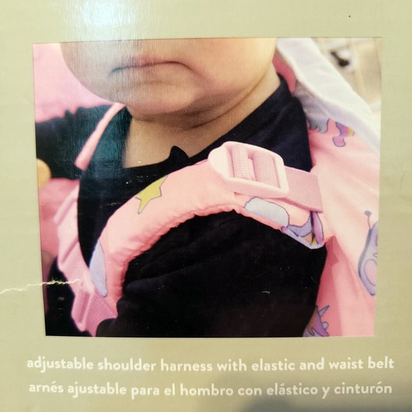 On the go by Goldbug Shopping Cart & High Chair Cover - Horses Butterflies NWT - Picture 4 of 7